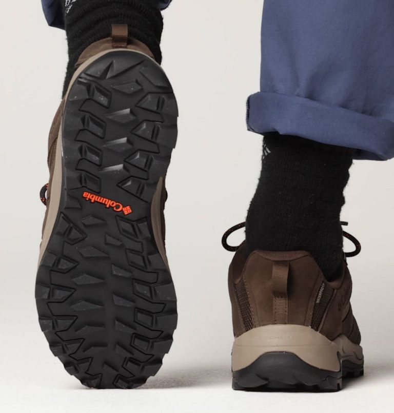 Chaussure de Marche Imperméable Redmond IV Homme, Color: Cordovan, Tangy Orange