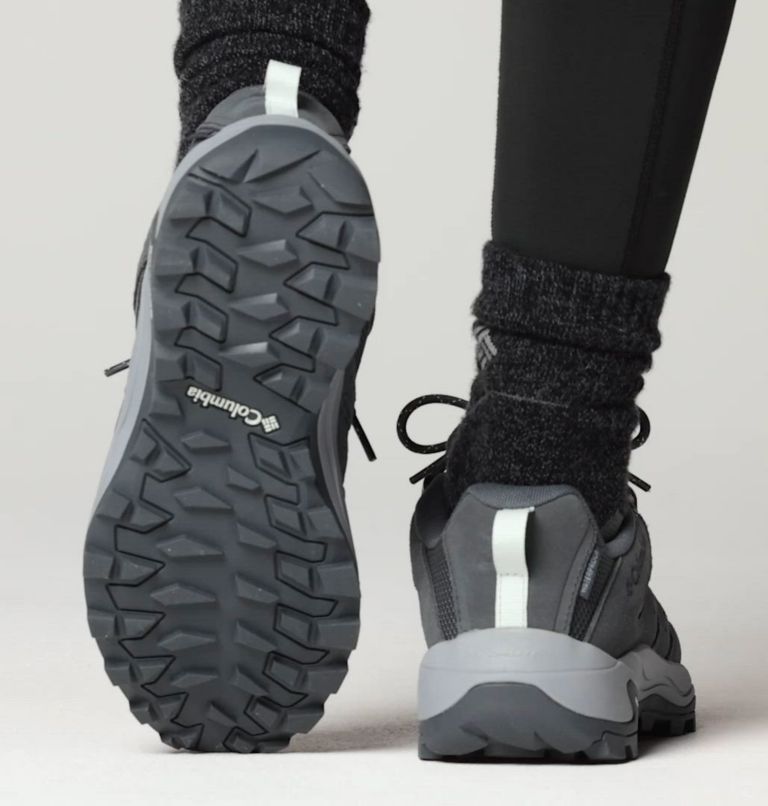 Women's Redmond IV Waterproof Walking Shoe, Color: Graphite, Tea Light