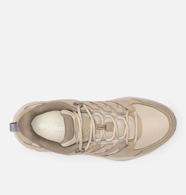 Women's Redmond IV Waterproof Walking Shoe, Color: Wet Sand, Graphite Purple, image 4