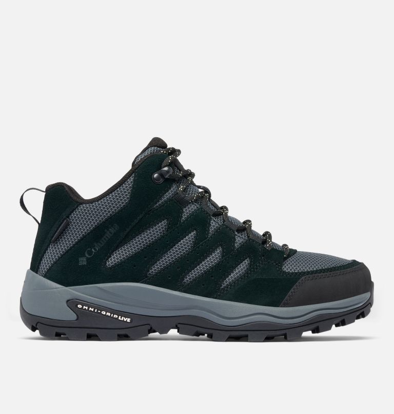 Women's Redmond IV Mid Waterproof Walking Shoe, Color: Black, Citron Haze, image 1