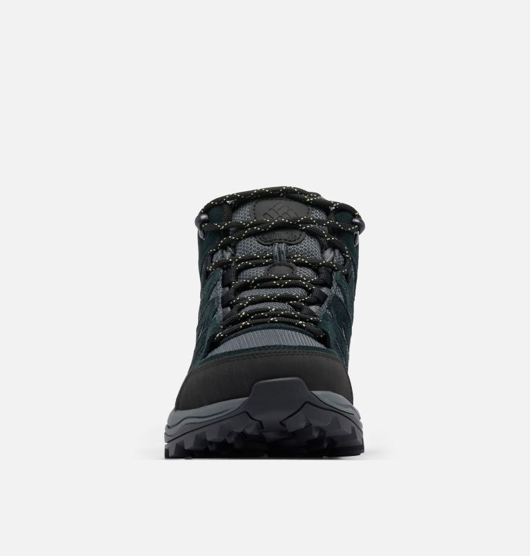 Women's Redmond IV Mid Waterproof Walking Shoe, Color: Black, Citron Haze, image 8