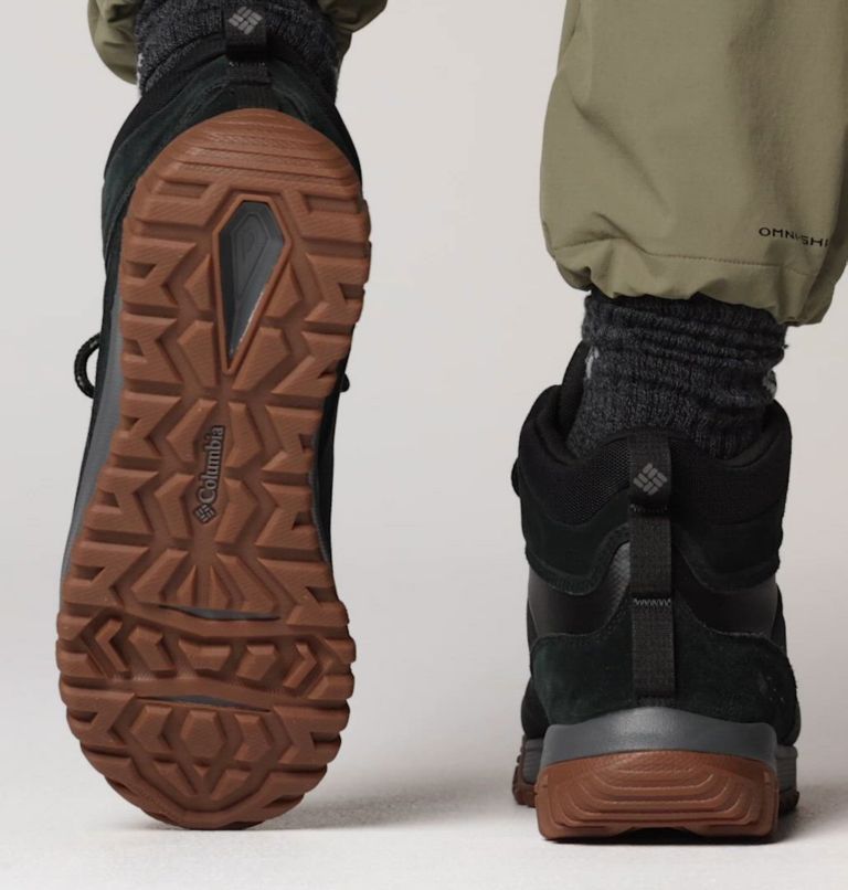 Men's Burnsider Waterproof Boot, Color: Black, City Grey