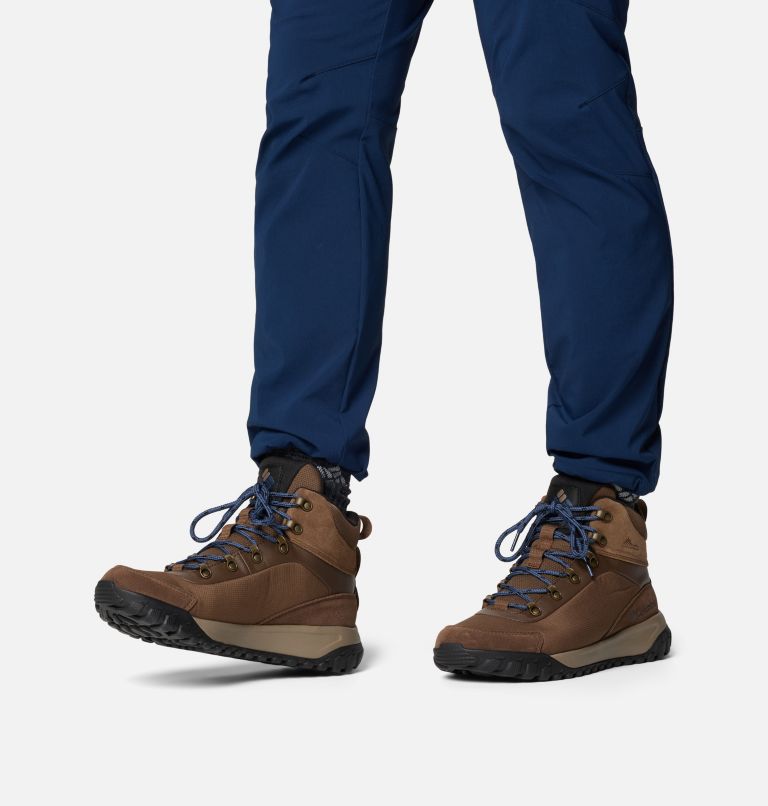 Men's Burnsider Waterproof Boot, Color: Dark Brown, Dark Mountain, image 3