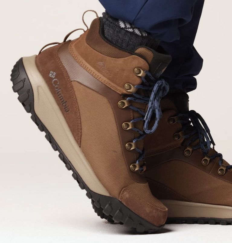 Men's Burnsider Waterproof Boot, Color: Dark Brown, Dark Mountain