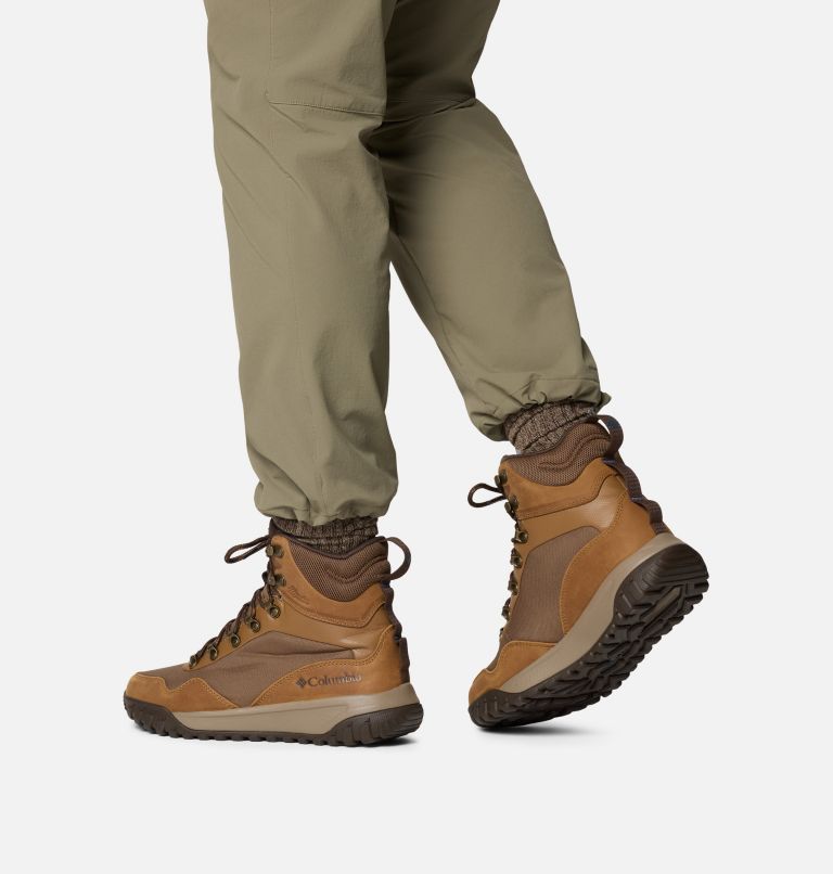 Men's Burnsider Omni-Heat Infinity Waterproof Winter Boot, Color: Dark Brown, Dark Mountain, image 3