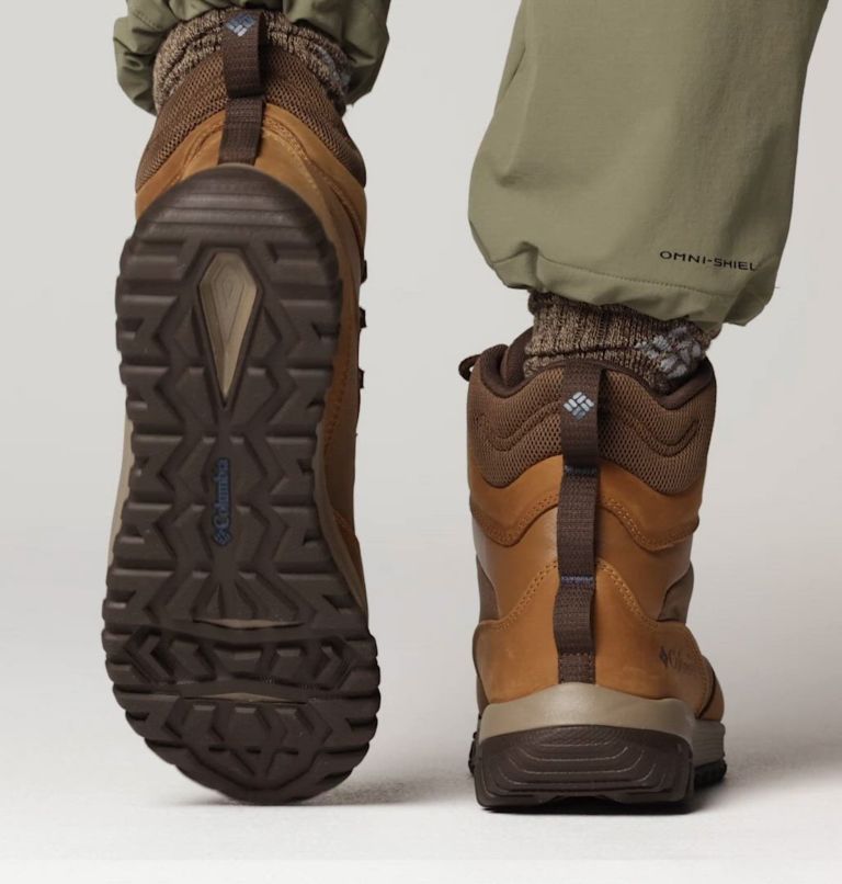 Men's Burnsider Omni-Heat Infinity Waterproof Winter Boot, Color: Dark Brown, Dark Mountain