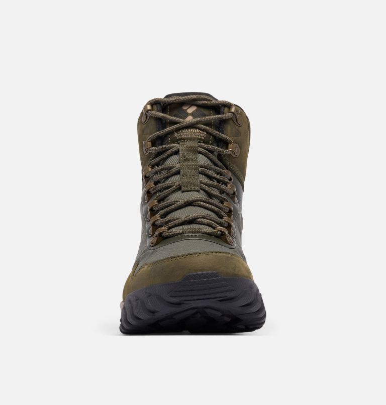 Men's Burnsider Omni-Heat Infinity Boot, Color: Deep Olive, Tangy Orange, image 8