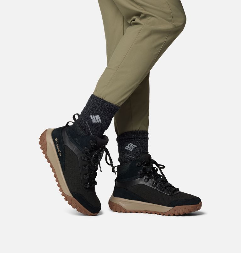 Women's Burnsider Waterproof Boot, Color: Black, Wet Sand, image 10