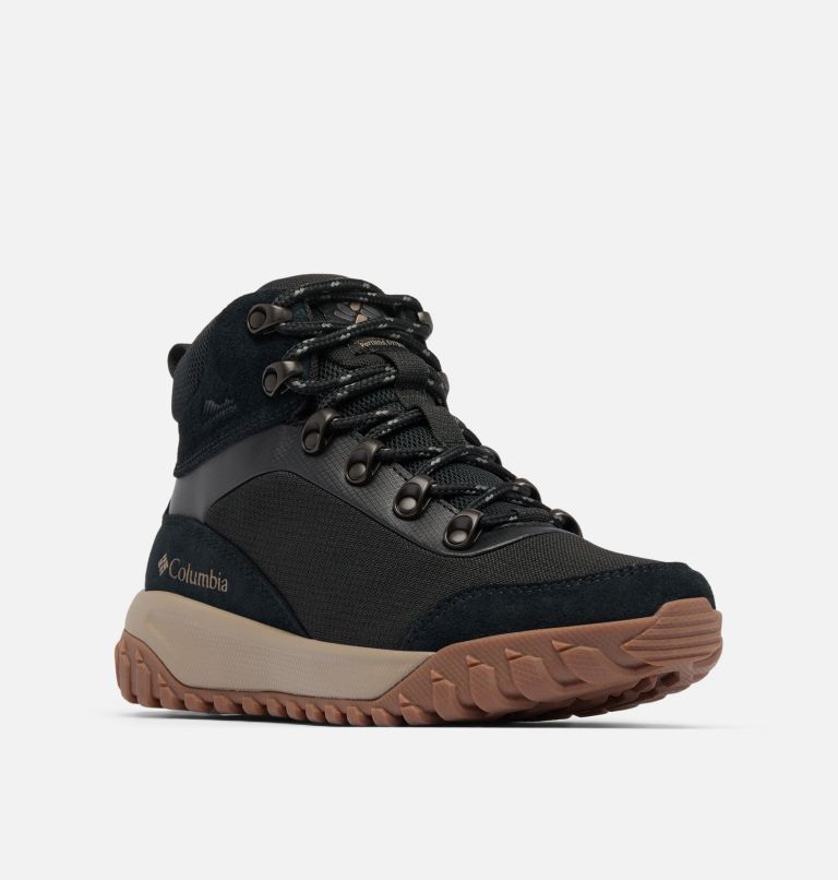 Women's Burnsider Waterproof Boot, Color: Black, Wet Sand, image 3