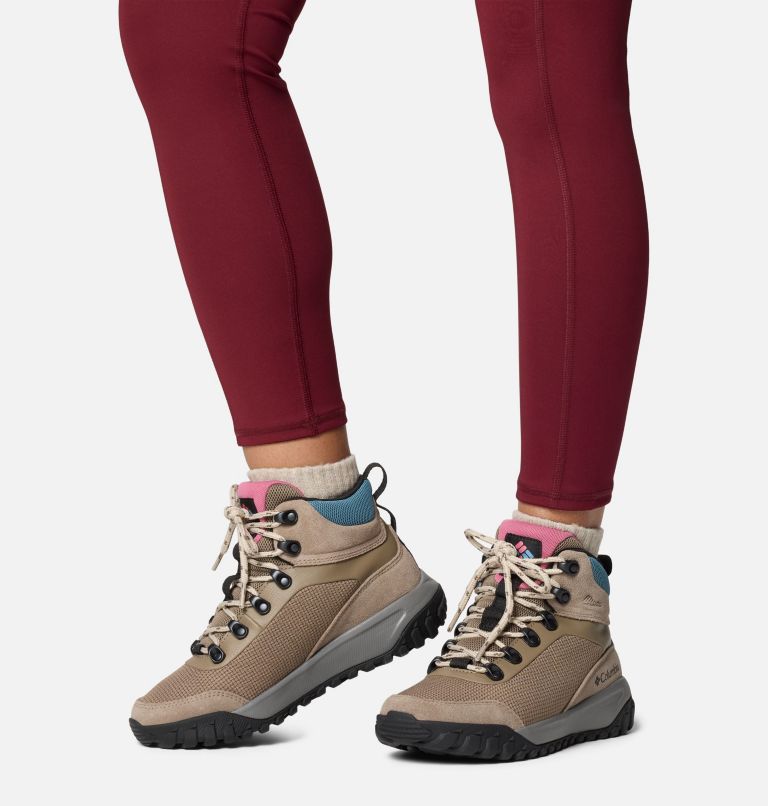 Women's Burnsider Waterproof Boot, Color: Wet Sand, Rosette, image 10