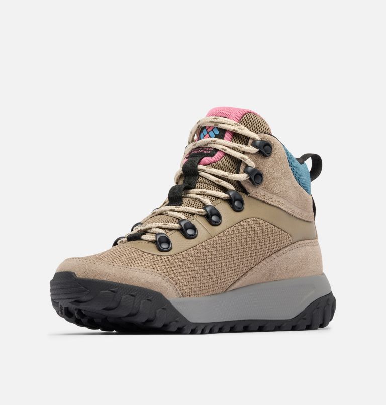 Women's Burnsider Waterproof Boot, Color: Wet Sand, Rosette, image 7