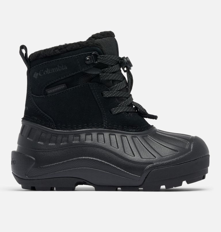 Big Kids' Powderbug Alpine Waterproof Boot, Color: Black, Black, image 1
