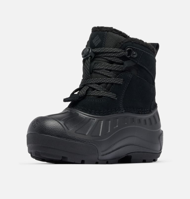 Big Kids' Powderbug Alpine Waterproof Boot, Color: Black, Black, image 7