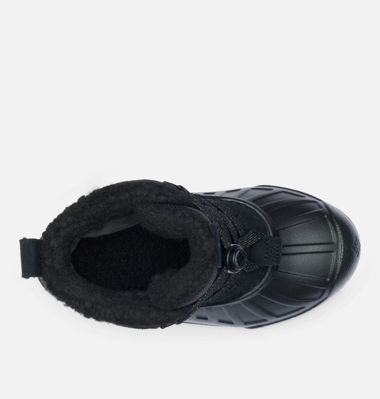 Big Kids' Powderbug Alpine Waterproof Boot, Color: Black, Black, image 4