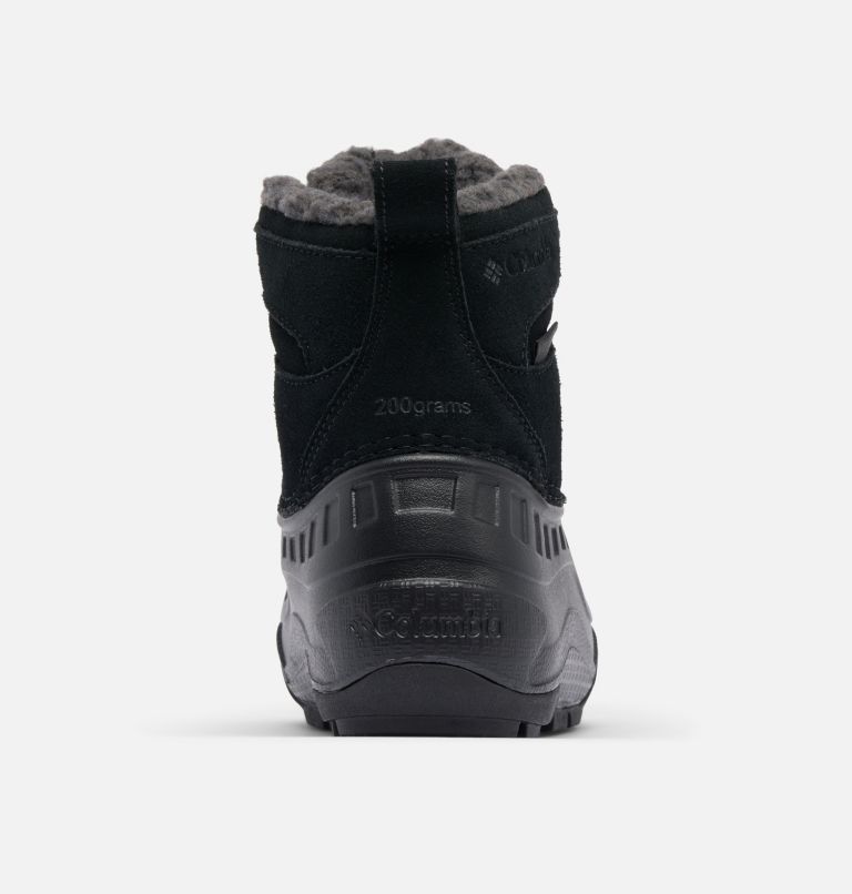 Big Kids' Powderbug Alpine Waterproof Boot, Color: Dark Grey, Mountain Blue, image 2