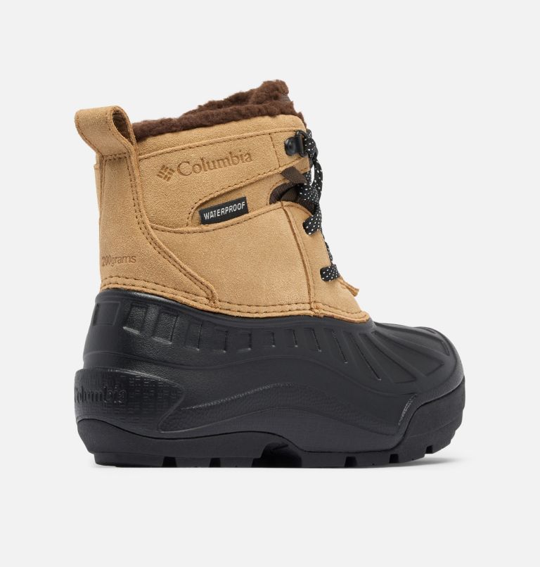 Big Kids' Powderbug Alpine Waterproof Boot, Color: Sahara, Black, image 9