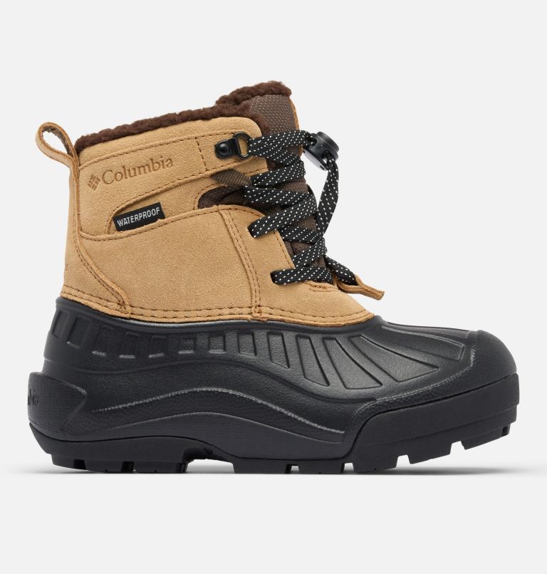 Big Kids' Powderbug Alpine Waterproof Boot, Color: Sahara, Black, image 1