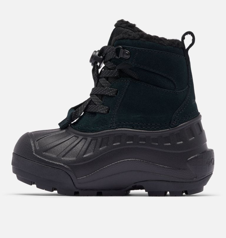 Little Kids' Powderbug Alpine Waterproof Boot, Color: Black, Black, image 6