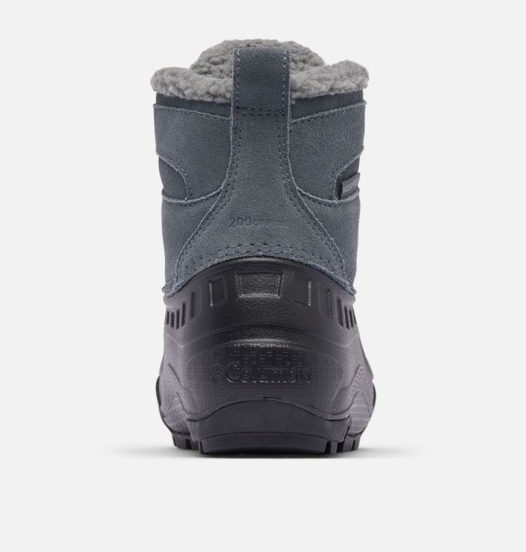 Little Kids' Powderbug Alpine Waterproof Boot, Color: Graphite, Pink Haze, image 2