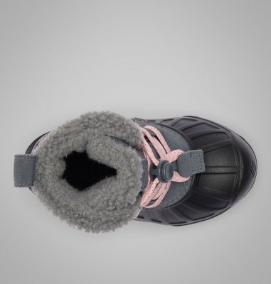 Scarponcini invernali impermeabili Powderbug Alpine da bambino, Color: Graphite, Pink Haze, image 8