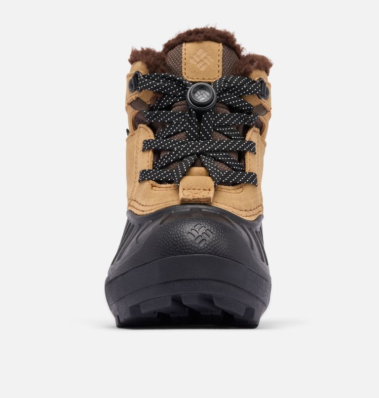 Little Kids' Powderbug Alpine Waterproof Boot, Color: Sahara, Black, image 8