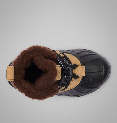 Scarponcini invernali impermeabili Powderbug Alpine da bambino, Color: Sahara, Black, image 4