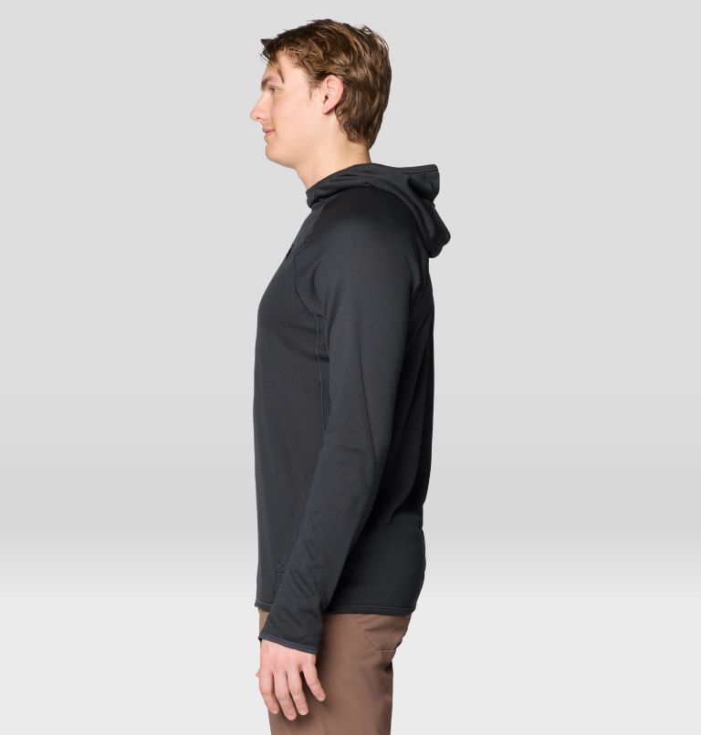 Men's Airmesh Long Sleeve Hoody, Color: Dark Storm, image 4