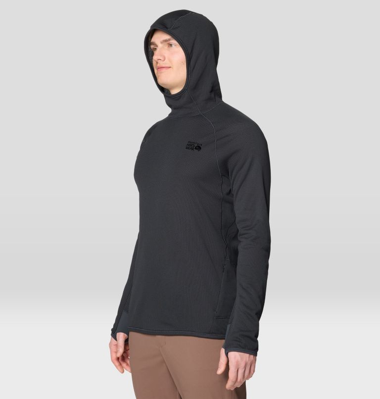 Men's Airmesh Long Sleeve Hoody, Color: Dark Storm, image 5