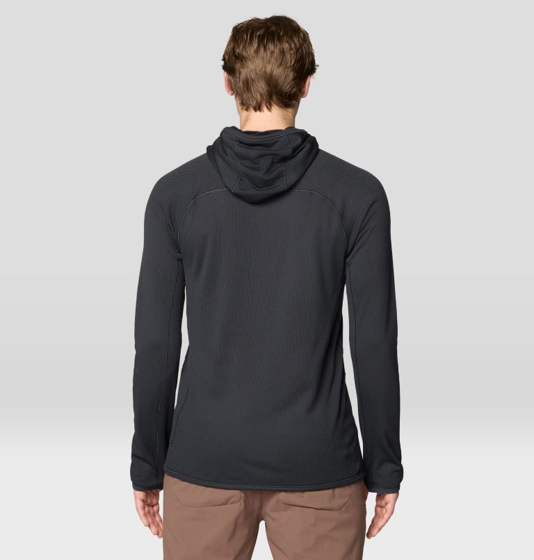 Men's Airmesh Long Sleeve Hoody, Color: Dark Storm, image 3