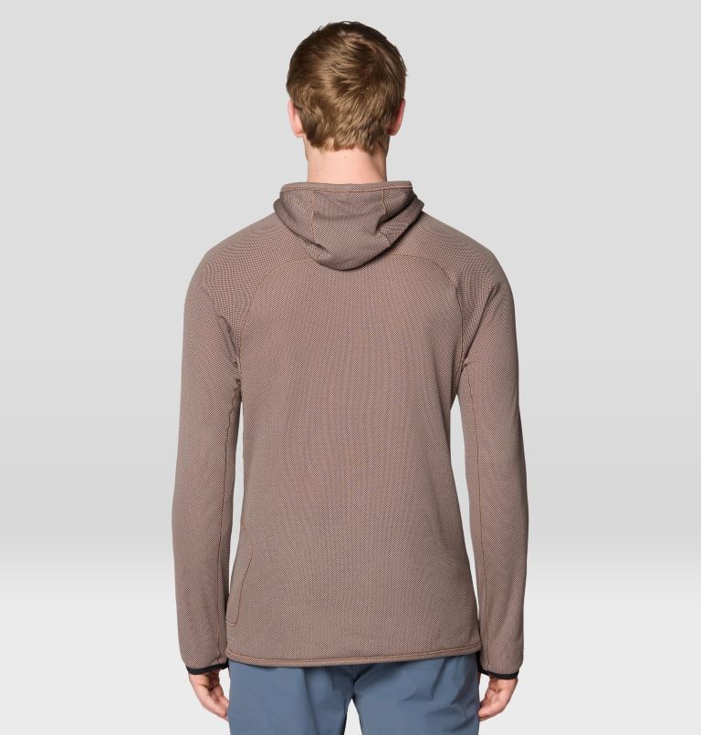 Men's Airmesh Long Sleeve Hoody, Color: Wild Taupe, image 3