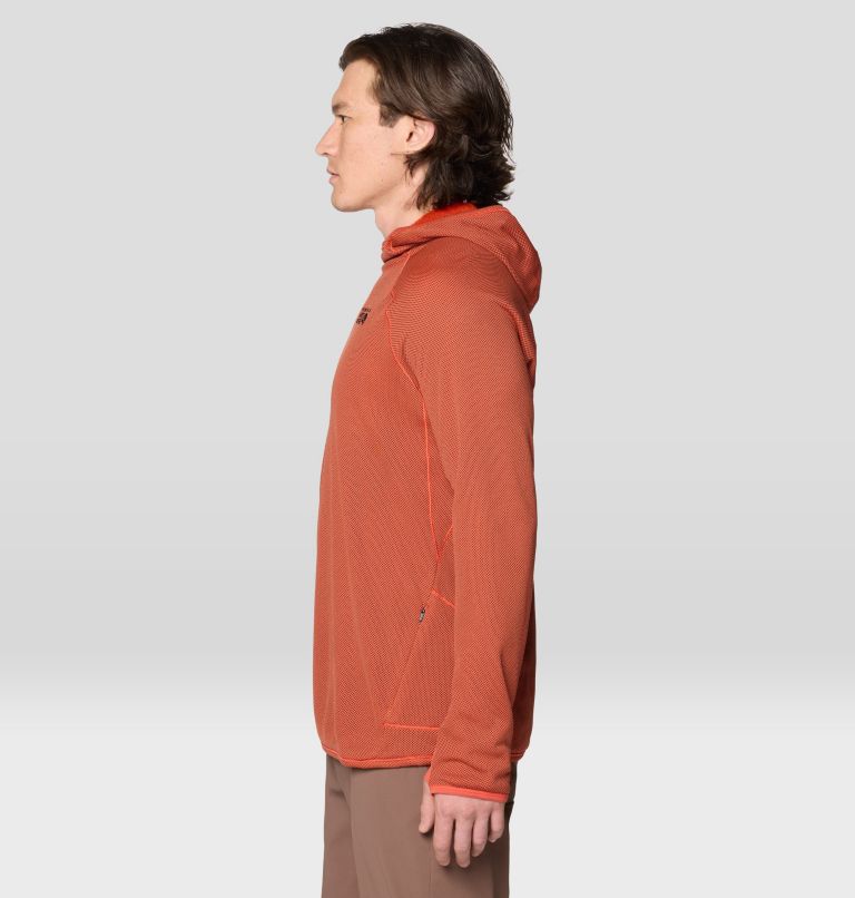 Men's Airmesh Long Sleeve Hoody, Color: Aspect, image 4