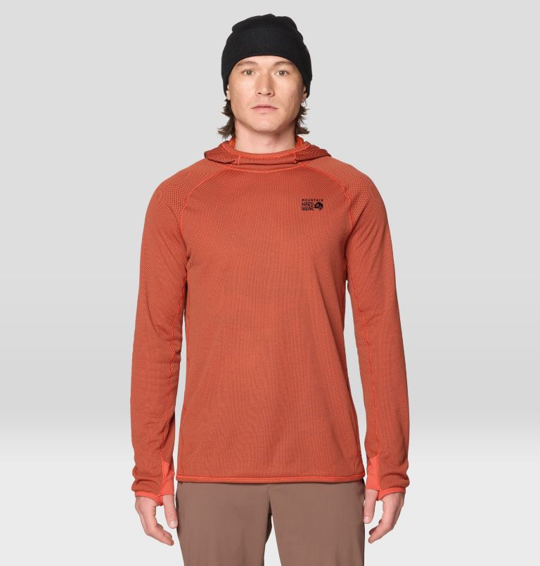 Men's Airmesh Long Sleeve Hoody, Color: Aspect, image 5
