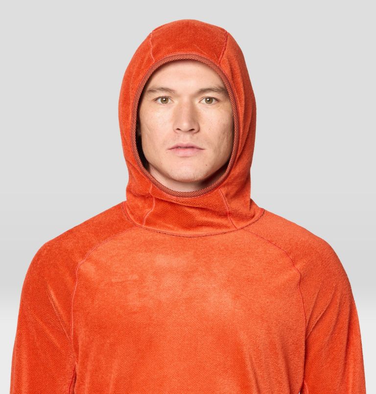 Men's Airmesh Long Sleeve Hoody, Color: Aspect, image 10