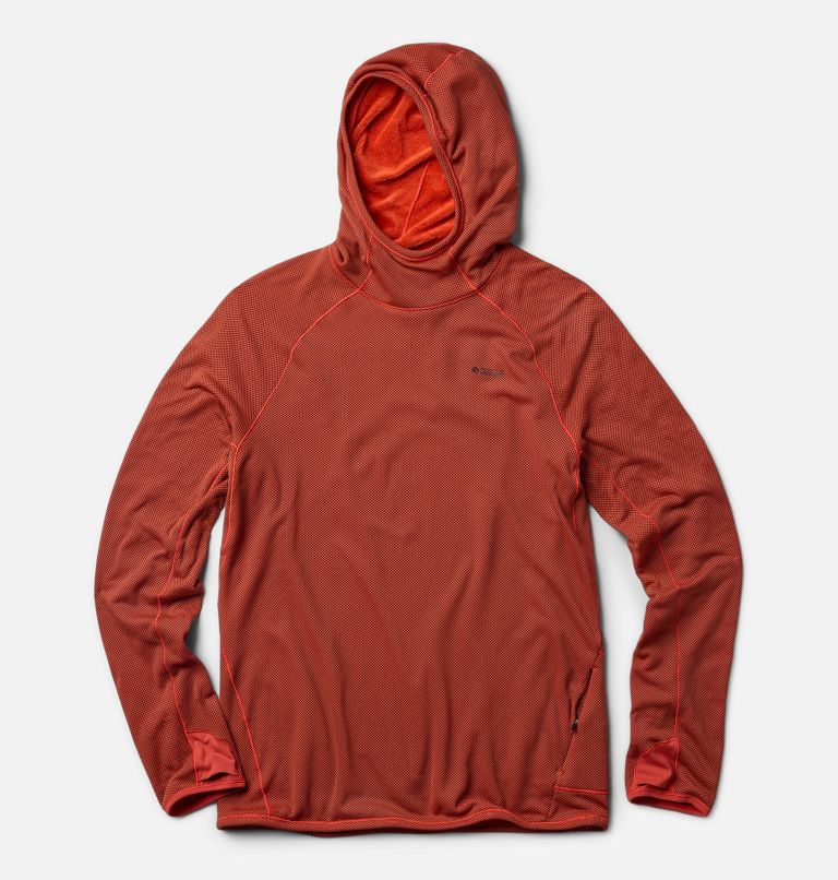 Men's Airmesh Long Sleeve Hoody, Color: Aspect, image 2