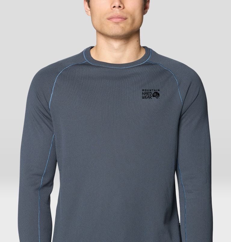 Men's Airmesh Long Sleeve, Color: Moon Blue, image 5
