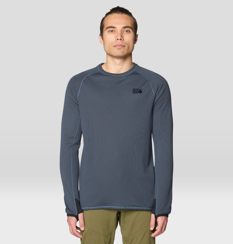 Men's Airmesh Long Sleeve, Color: Moon Blue, image 1