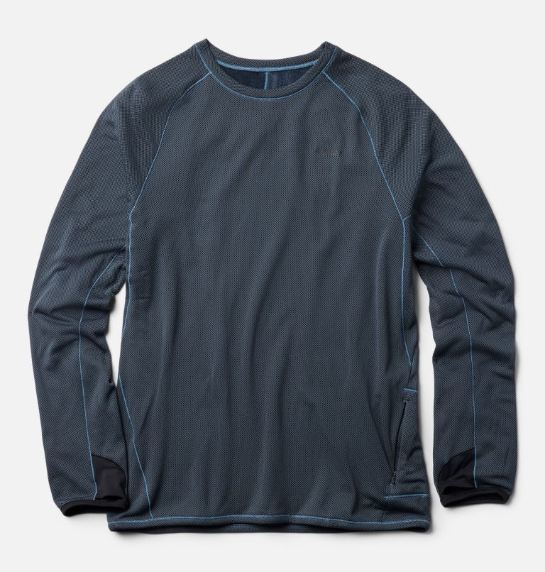 Men's Airmesh Long Sleeve, Color: Moon Blue, image 2
