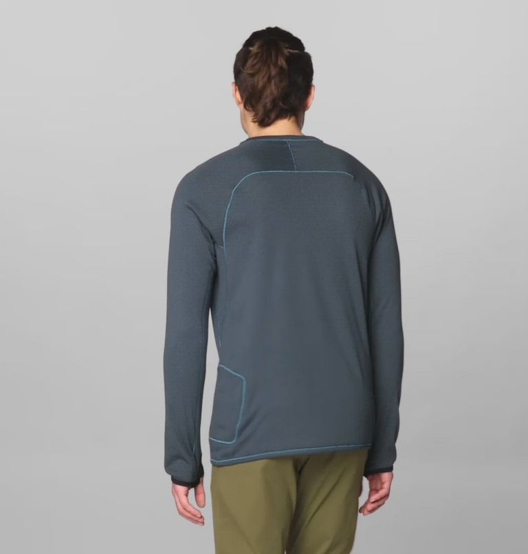 Men's Airmesh Long Sleeve, Color: Moon Blue