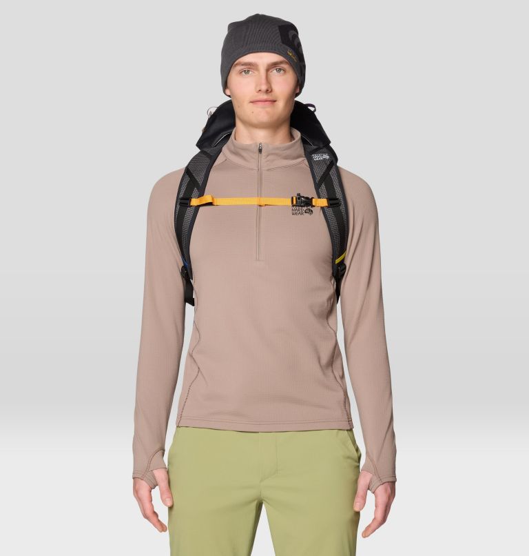 Men's Crater Lake Heavyweight Half Zip, Color: Wild Taupe, image 5