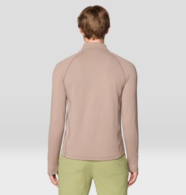 Men's Crater Lake Heavyweight Half Zip, Color: Wild Taupe, image 3
