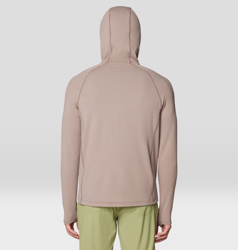 Men's Crater Lake Heavyweight Half Zip Hoody, Color: Wild Taupe, image 3