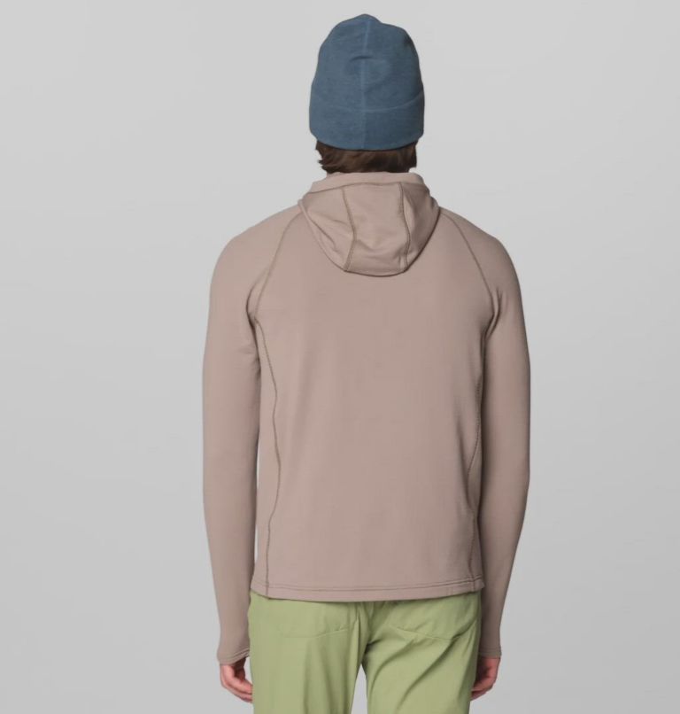 Men's Crater Lake Heavyweight Half Zip Hoody, Color: Wild Taupe