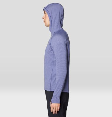 Men's Crater Lake Heavyweight Half Zip Hoody, Color: Lapis Dusk, Avid, image 4