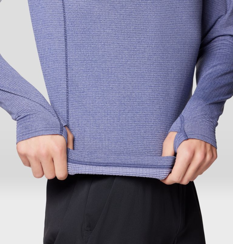 Men's Crater Lake Heavyweight Half Zip Hoody, Color: Lapis Dusk, Avid, image 6