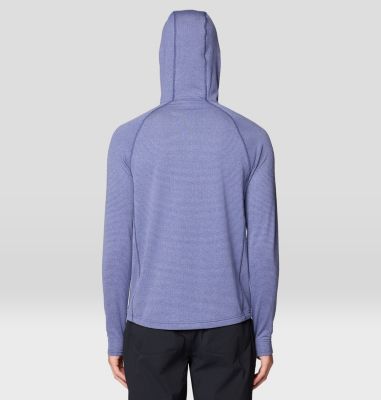 Men's Crater Lake Heavyweight Half Zip Hoody, Color: Lapis Dusk, Avid, image 3