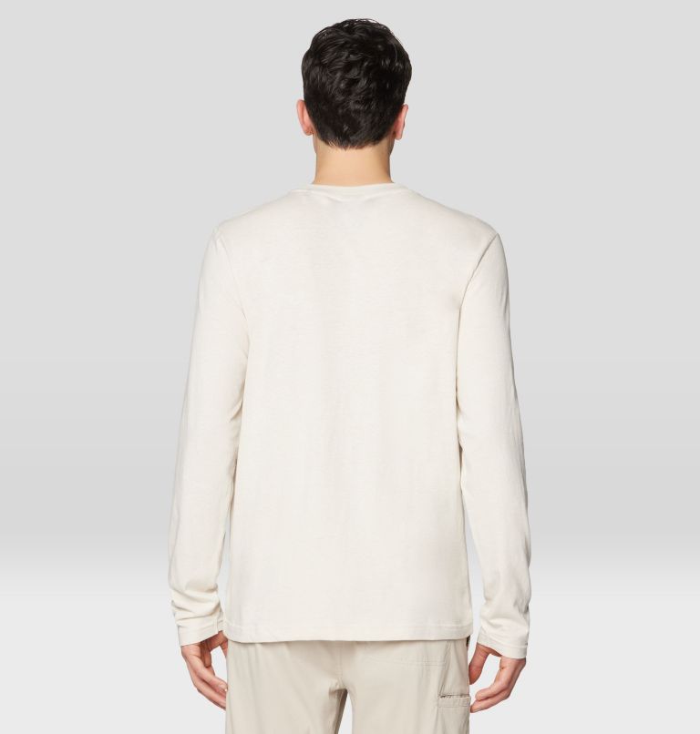 Men's On Edge Long Sleeve, Color: Stone, image 2