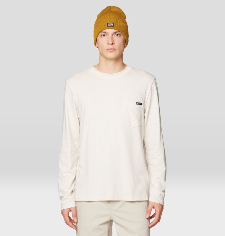 Men's On Edge Long Sleeve, Color: Stone, image 1