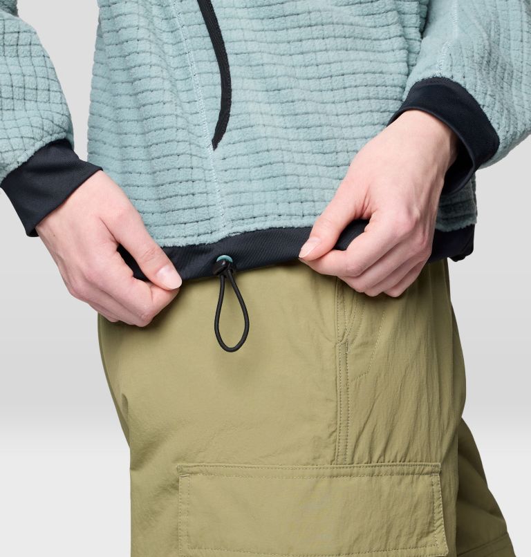 Women's Summit Grid Big Grid Hoody, Color: Blue Sage, image 6
