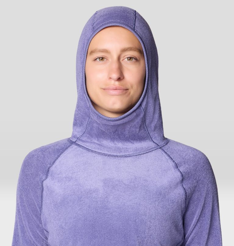 Women's Airmesh Long Sleeve Hoody, Color: Avid, image 7