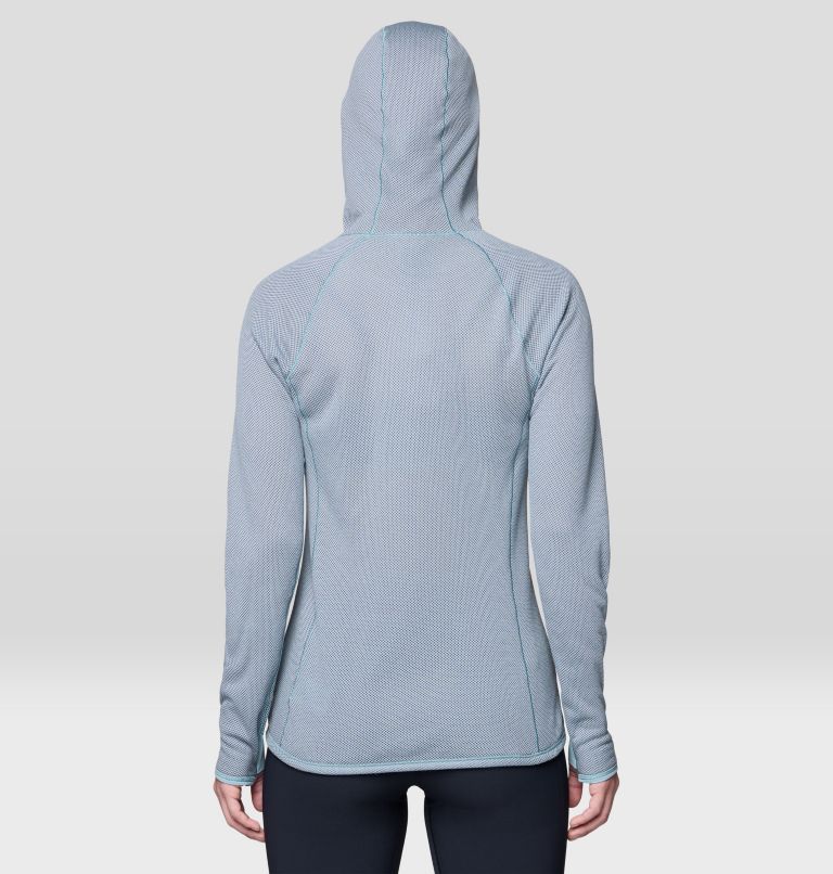 Women's Airmesh Long Sleeve Hoody, Color: Ice Shadow, image 4